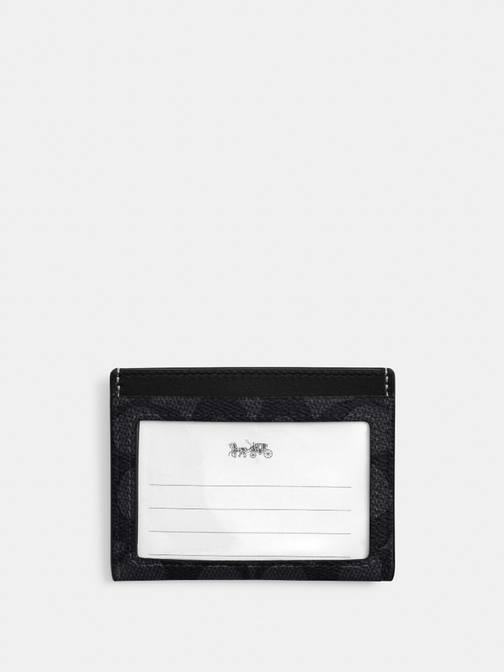 Coach Outlet Men's Slim Id Card Case In Signature Canvas